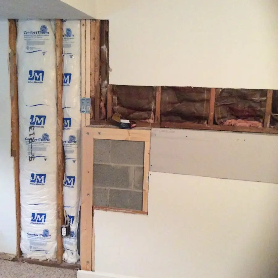 Wall insulation replacement during Odor Removal & Deodorization in St. Marys